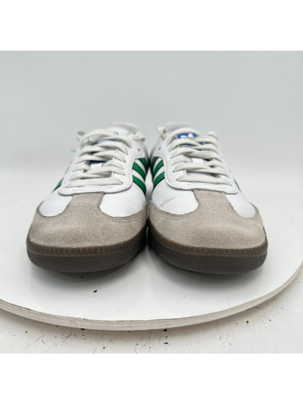 Adidas Originals Samba Men Size 8 IG1024 White Green Better Scarlet Casual Shoes - Picture 2 of 11